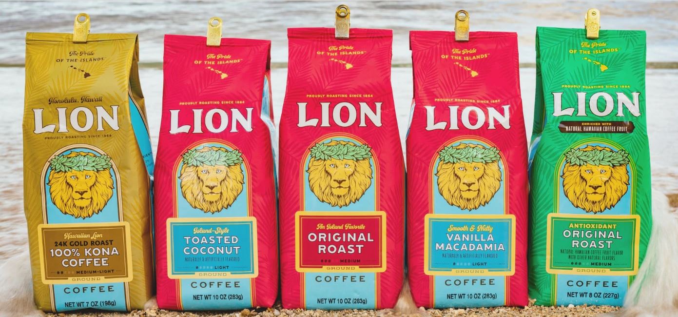 lion coffee sale